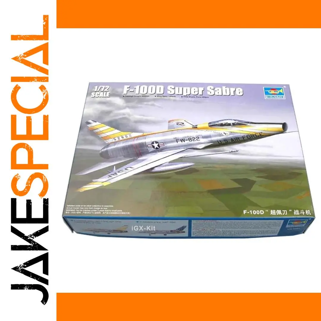 1/72 F-100D Super Sabre Model Kit 1 1/72 F-100D Super Sabre Model Kit