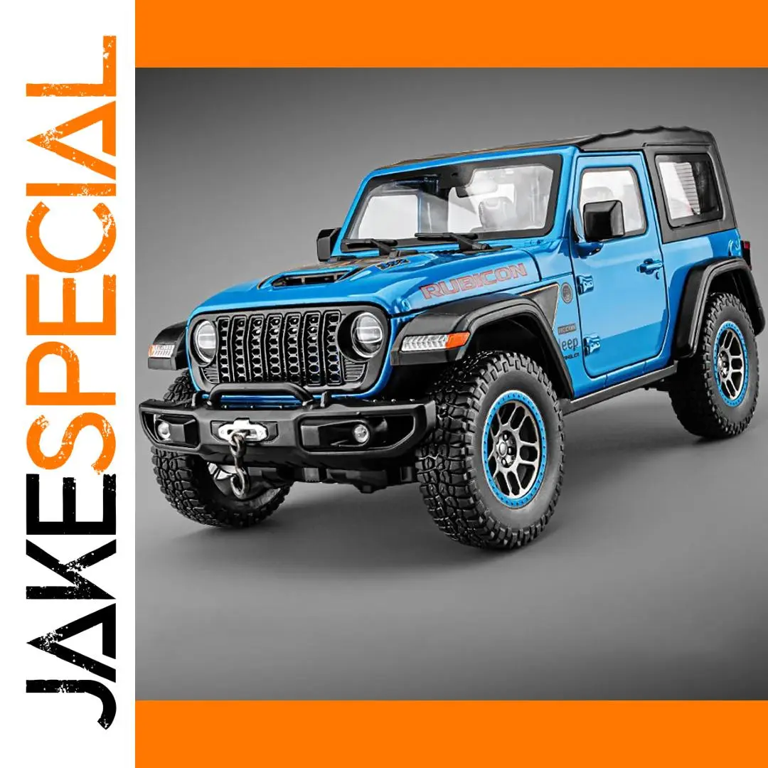 1:18 Jeep Wrangler Rubicon Diecast Model 1 1:18 Jeep Wrangler Rubicon Diecast Model