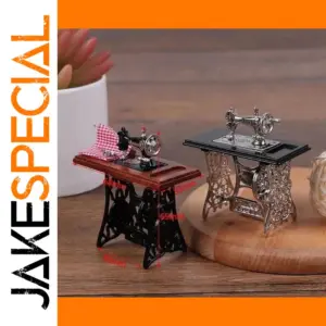 Vintage Miniature Sewing Machine for Dollhouses