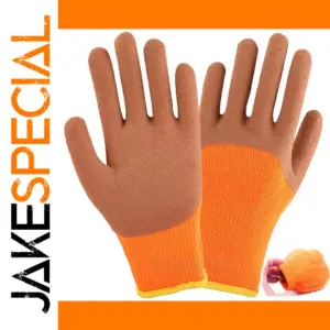Durable Winter Thermal Work Gloves Large