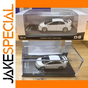 White Honda Civic Type R FD2 Diecast Model