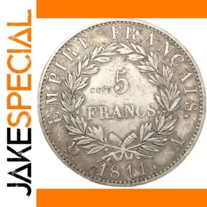 Replicated 1811 France 5 Francs Coin