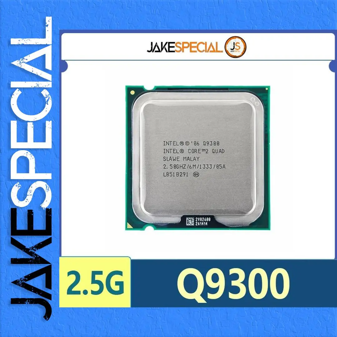 Intel Core 2 Quad Q9300 Processor 2.5GHz 1 Intel Core 2 Quad Q9300 Processor 2.5GHz