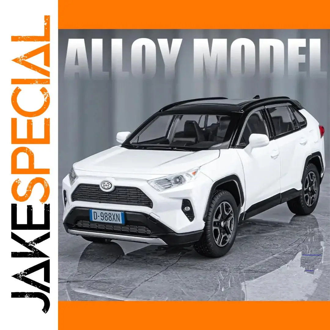 1:22 Scale Toyota RAV4 SUV Diecast Model 1 1:22 Scale Toyota RAV4 SUV Diecast Model