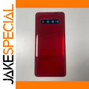 Samsung Galaxy S10 Plus Red Glass Rear Cover