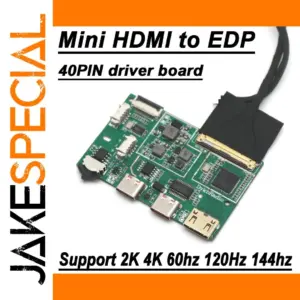 Mini HDMI to EDP Display Driver Board 4K 60Hz