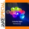 Colorful Mini LED Disc Lights for Decor