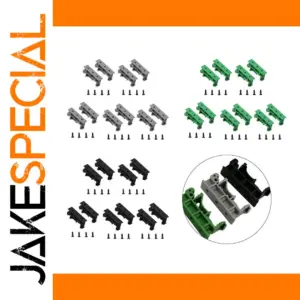 PCB DIN C45 Rail Mount Adapter Set (5 Pieces)