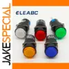 16mm LED Latching Push Button Switch - Multiple Voltages