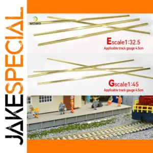 Durable 50cm G Scale Model Train Rails Set