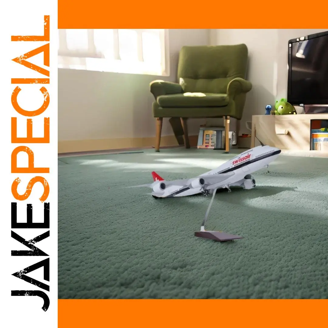 Swissair Boeing 747 Resin Model Display 1 Swissair Boeing 747 Resin Model Display