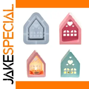 Love-Shaped Candle Mold in Silicone