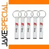 S Line Car Keychain with Red Logo