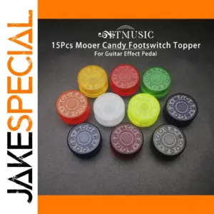 Vibrant Set of 15 Mooer Candy Footswitch Toppers