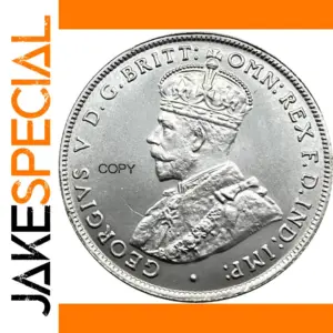 George V 1914 Florin Replica for Collectors