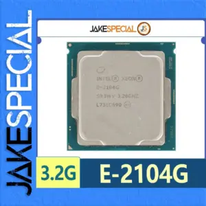 Intel Xeon E-2104G CPU LGA 1151, 3.20GHz, 8MB Cache