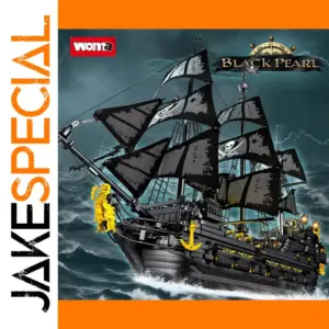 Black Pearl Pirate Ship Model Kit