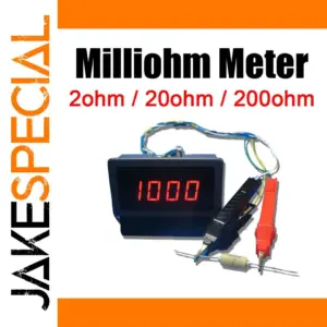 Digital Milliohm Meter for Precision Resistance Testing