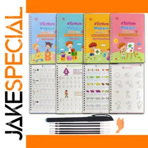 Colorful French Practice Notebooks for Kids