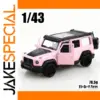 Pink 1:43 Scale Diecast Off-Road Vehicle