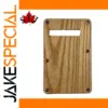 Natural Wooden Guitar Pickguard and Backplate Set