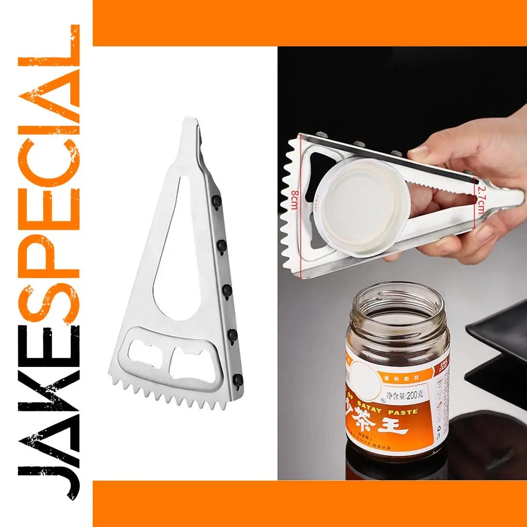 Stainless Steel Multi-Function Bottle Opener 1 Stainless Steel Multi-Function Bottle Opener