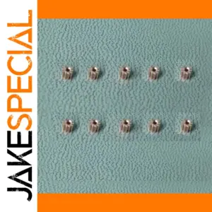 Brass Gear Pinions for RC Cars (10T, 0.2 Mod)