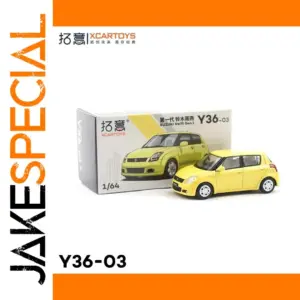 Bright Yellow Diecast Car Model Y36-03