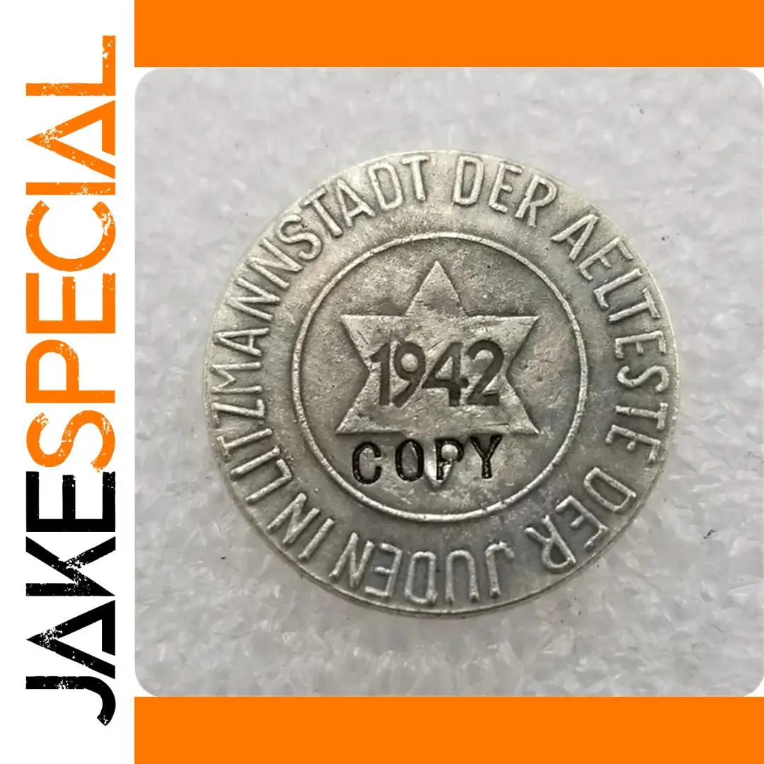 Poland 1942 10 Pfennig Replica Medal 1 Poland 1942 10 Pfennig Replica Medal