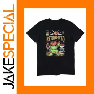 AstroMato Cartoon Space T-Shirt S-5XL