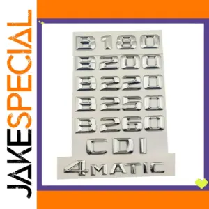 3D Emblem Badge Sticker Set for Mercedes-Benz