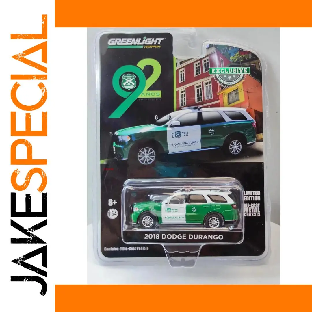 2018 Dodge Durango Welly Diecast Model in Green 1 2018 Dodge Durango Welly Diecast Model in Green