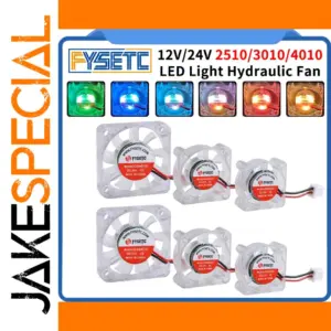 FYSETC RGB LED Fan 4010/3010/2510 for 3D Printers