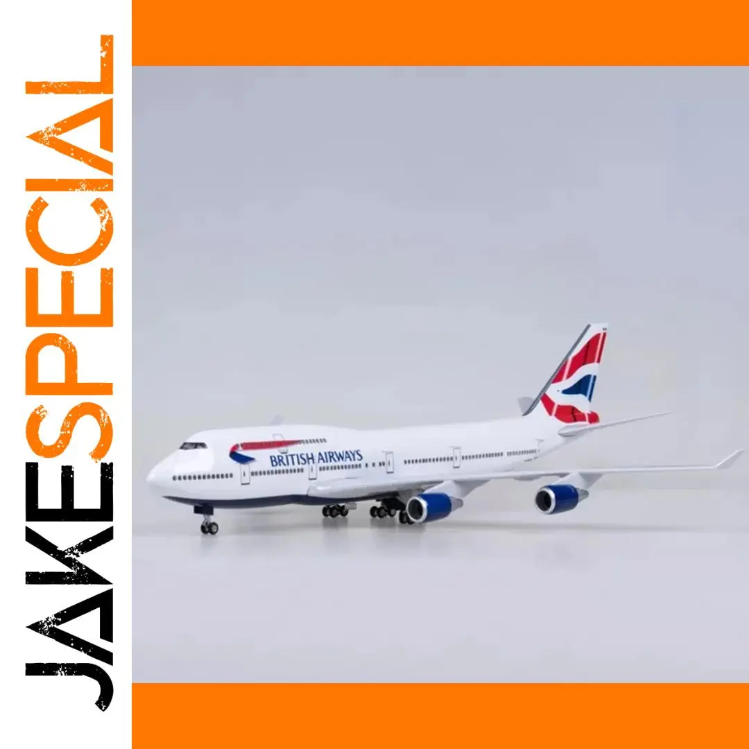 British Airways B747 Scale Model Aircraft 47cm 1 British Airways B747 Scale Model Aircraft 47cm