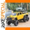Vibrant Yellow Off-Road Truck Model 1:24 Scale