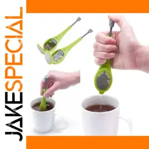 Vibrant Green Reusable Tea Infuser