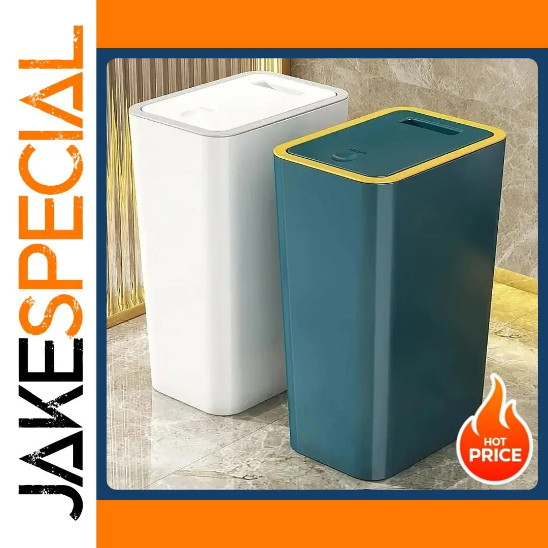 Modern 10L Pet-Resistant Kitchen Trash Can 1 Modern 10L Pet-Resistant Kitchen Trash Can