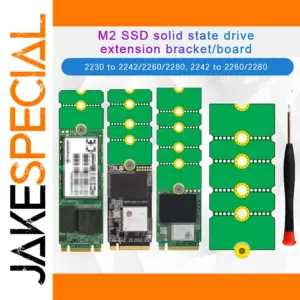 Green NGFF M.2 SSD Adapter for Compatibility