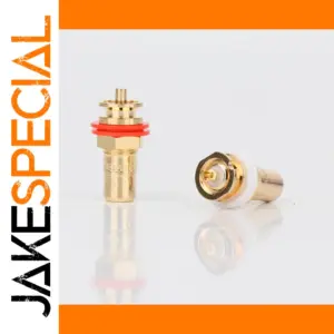Gold Plated RCA Female Connectors Set for Audio