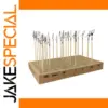 25-Piece Bamboo Model Painting Clips Set