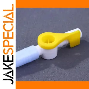 Two-Way Control Valve with Yellow Lever Handle