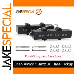 Alnico 5 Jazz Bass Pickup for 4-String Guitars