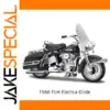 Vintage 1966 FLH Electra Glide Motorcycle Model