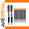 Retractable Gel Pen Set - 2 Pack