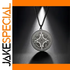 Mystical Stainless Steel Tetragrammaton Pendant