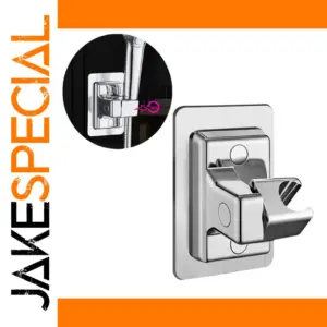 Modern Chrome Shower Holder for Handhelds