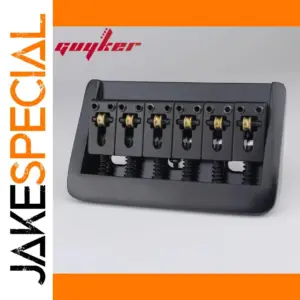 Adjustable Guitar Bridge for 6-String Guitars