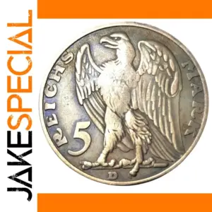 1925 German 5 Reichsmark Replica Coin