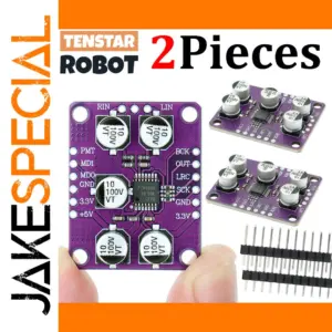 Dual PCM1808 Stereo ADC Modules for Audio