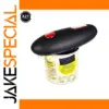 Sleek Black Electric Jar & Can Opener